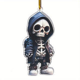 CABS - Acrylic classic skeleton charm