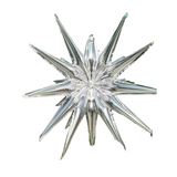 One-Piece Explosion Star Shaped Party Celebration Decoration Balloon - Silver