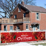 Cabs Christmas Welcoming Banner - Red