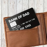 CABS - Bank of dad card
