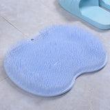 CABS - Shower Foot and Back Scrubber and Massaging Mat - Blue