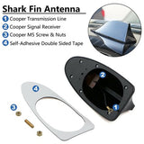 2023 Universal FM Radio Shark Fin Car Antenna Aerial Roof Signal Enhancer