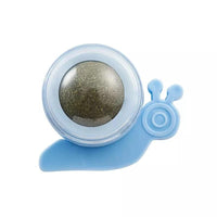 CABS Catnip Ball Toy - Snail - Blue