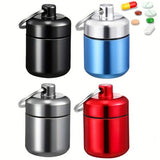 CABS- Keychain pill/snuff Storage bottle