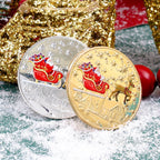 Santas Make a Wish Coin
