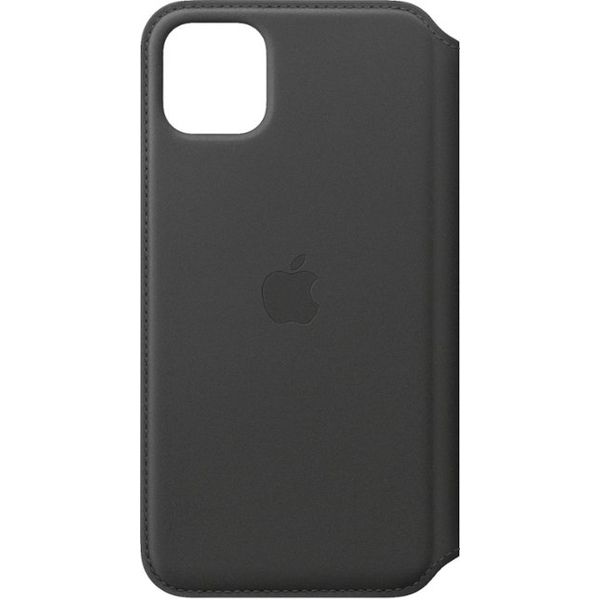 Leather Folio - Black Compatible With iPhone 11 Pro