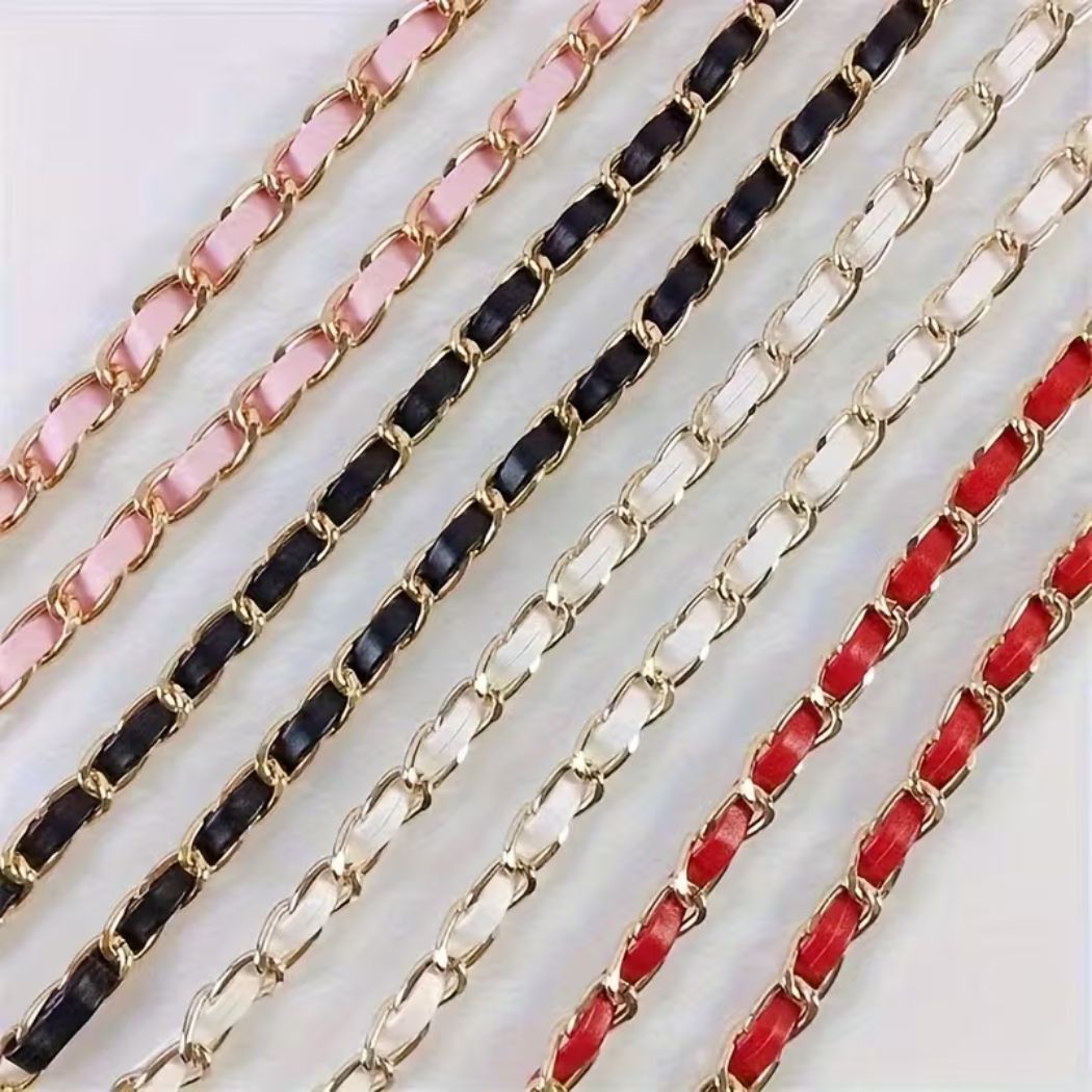 Pink Luxury Faux Leather Phone Lanyard