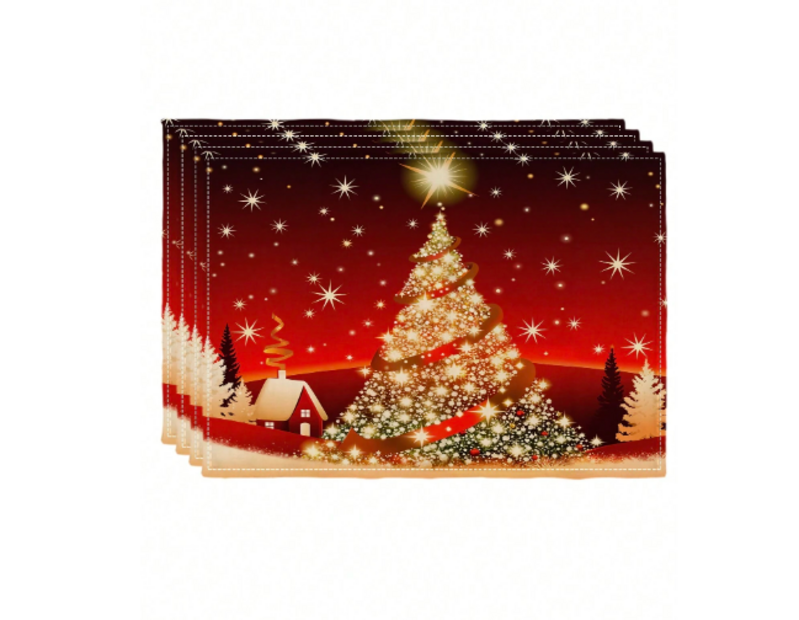 Christmas Themed Placemat- set of 4