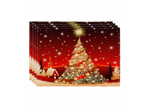 Christmas Themed Placemat- set of 4
