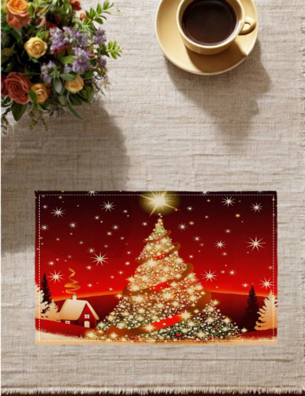 Christmas Themed Placemat- set of 4
