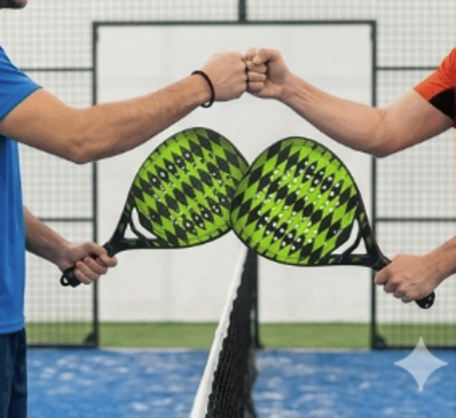 Carbon Fiber Padel Racket - Green