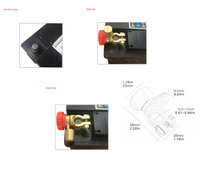 Car Battery Terminal Link Switch Quick Cut-Off Isolator & Disconnector - Black