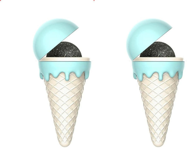 CABS - Catnip Ball - Ice cream 2 Pack - Blue