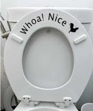 CABS - Letter Graphic Toilet Lid Decal