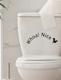 CABS - Letter Graphic Toilet Lid Decal