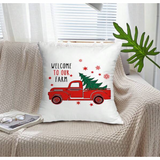 CABS - Xmas Cushion Cover - Red Truck
