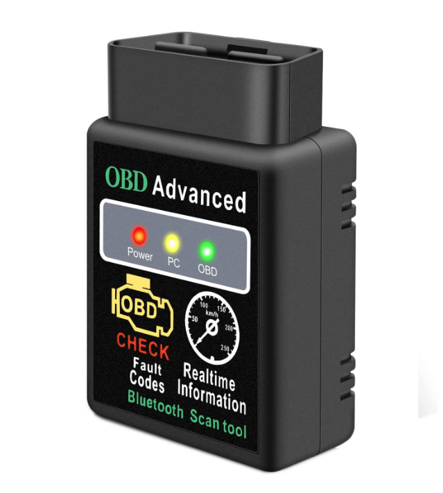 OBD advanced automotive diagnostic interface, 12V, black