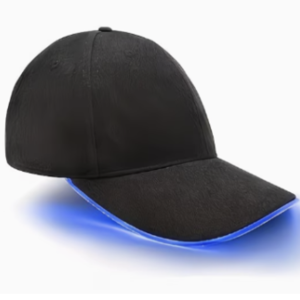 Party LED Luminous Baseball Cap - Blue Light