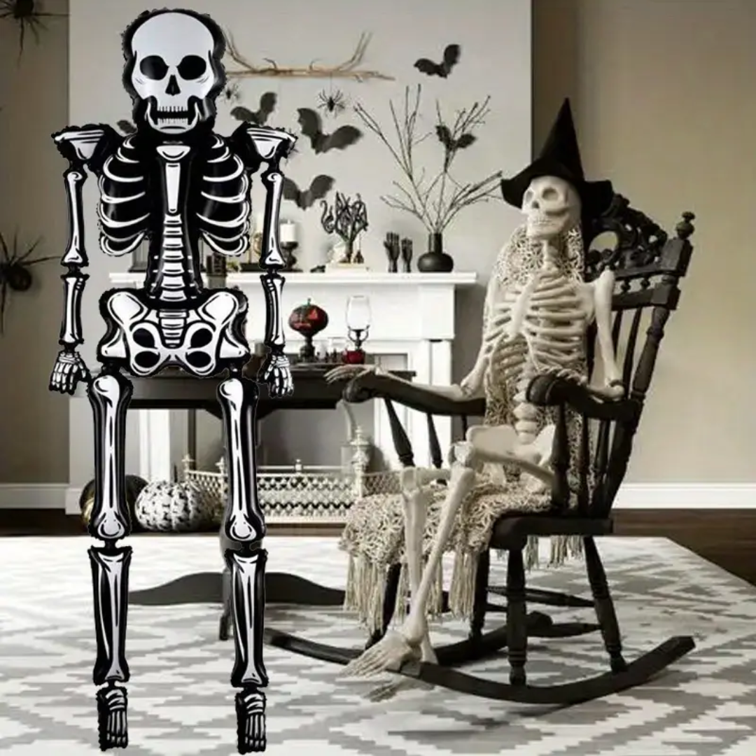Giant Halloween Skeleton Balloons