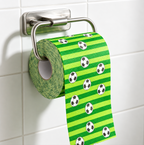 Novelty Soccer Ball Print Toilet Paper Roll
