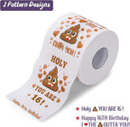 Funny 16th Birthday Novelty Toilet Paper Roll