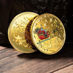 Santas Make a Wish Coin