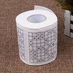 Home Decor Novelty Sudoku Puzzle Game Toilet Paper Roll