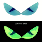 3D Luminous Motorcycle Cat'S Eye Stickers