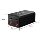 GAN Fast Charger 65W-YMS-608-Black