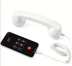 Retro Wired Handset-Type C- White