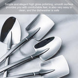 Dessert Shovel Design Spoon - 4 Piece