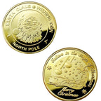 Santas Make a Wish Coin