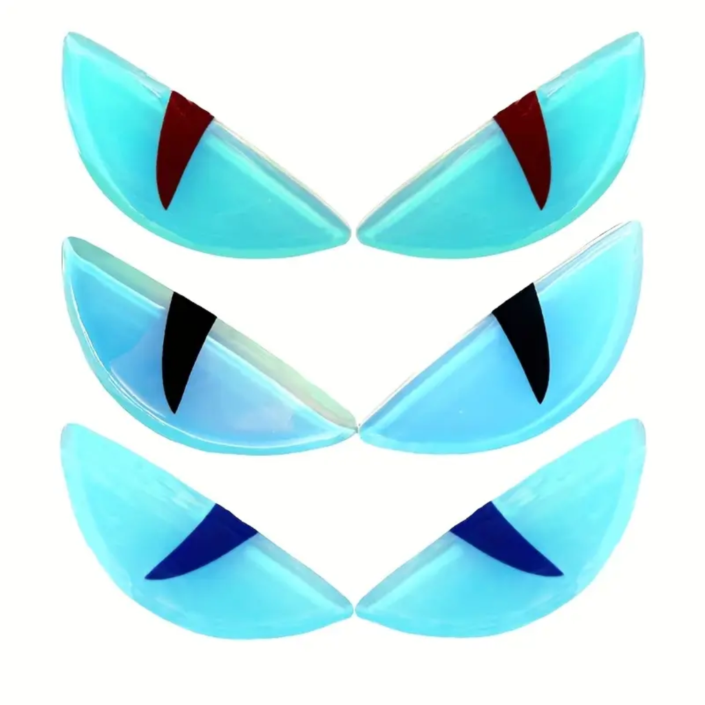 3D Luminous Motorcycle Cat'S Eye Stickers