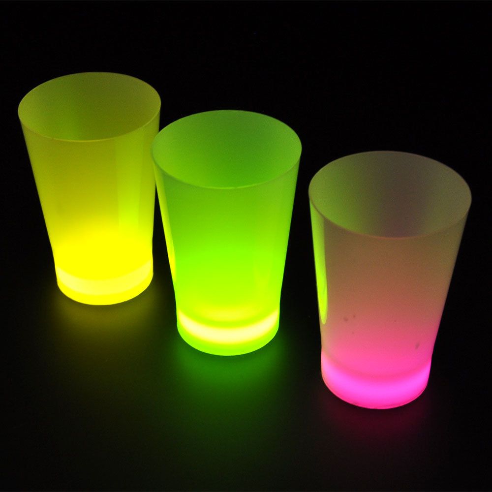 Glow Stick Cups - Light Up Party Cups- 4 Pack