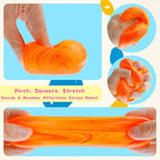 Swirl Stress Ice Cube Squishy Toy,Slow Rising Fidget Toy for Anxiety Relief