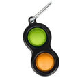Fidget Sensory Toys Fidget Simple Dimple Black - green