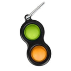Fidget Sensory Toys Fidget Simple Dimple Black - green