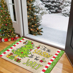 Christmas Mat - Tis The Season To Be Jolly