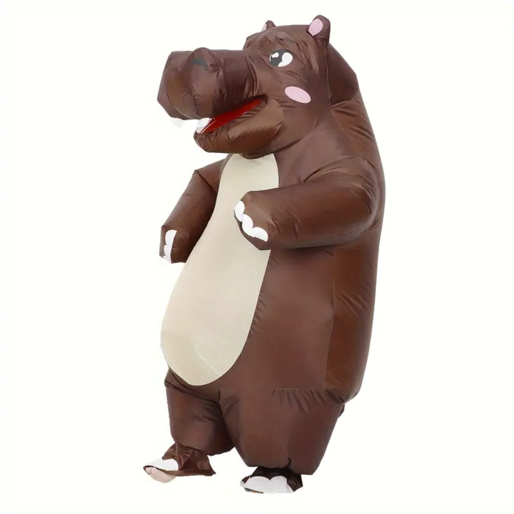 Adult Hippo Inflatable Costume