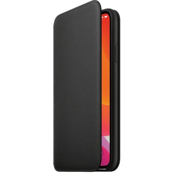 Leather Folio - Black Compatible With iPhone 11 Pro
