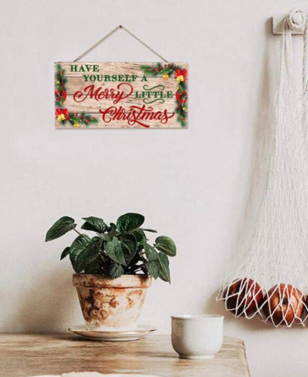 Cabs - Xmas Wooden Sign Ornaments - Merry Christmas