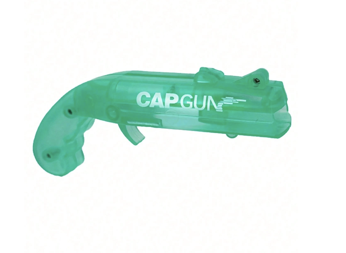 Gun Shaped Bottle Opener - Cap Launcher - Translucent