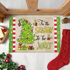 Christmas Mat - Tis The Season To Be Jolly