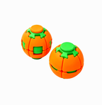 Suitable for Kids Adults, Push Spin Fidget Stress Relief Ball Toy