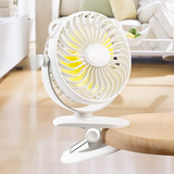 LGESR Fan Desk Clamp Small Fan 5000mAh