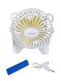 YESPLUS YS -1603 Portable Rechargeable Mini Desk Fan 3 Speed variable