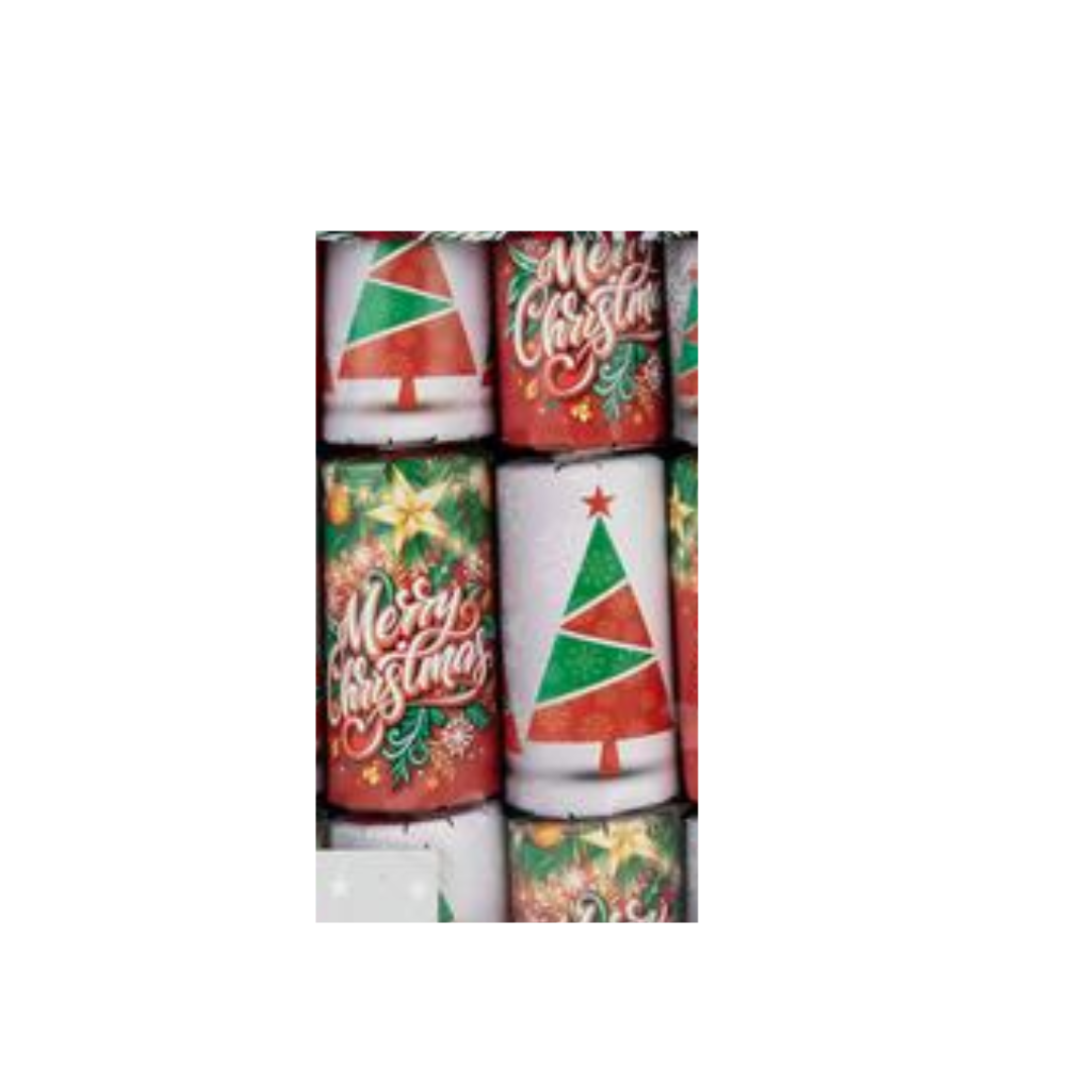 Xmas Crackers Traditional 6pc