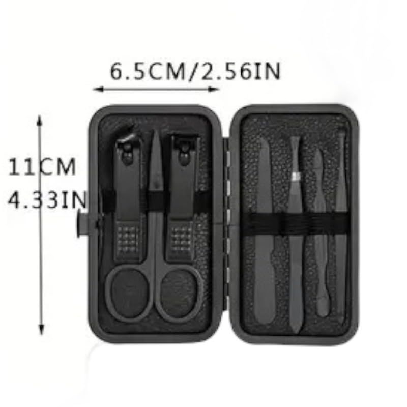 Classic Black Manicure Set