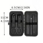 Classic Black Manicure Set