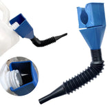 Engine Oil Funnel - Flexible and attaches to nozzle X 4